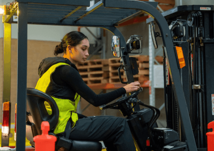 Is forklift driving a good career for women?