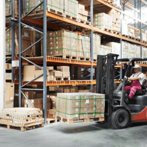 Learning to drive forklift with Aus Forklift training license course