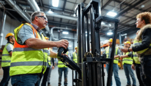 students-learning-to-operate-a-forklift-with-AFT